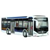 Elektrický městský autobus 1:42 Kovová světla bílá
