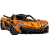 CaDA stavební kostky Oranžové velké auto 46 cm Závodní auto Sportovní auto Assassin XR RC vozidlo 3617 prvků