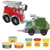 Play-Doh Modelína Sada Hasičské auto + Popelářské auto F5173+F0649