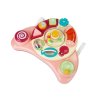 Interactive Baby Panel Toy Music Animal Pink
