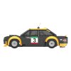 CaDA Building Blocks Závodní auto na dálkové ovládání 20 cm černé Fiat Abarth 131 Vozidlo 216 dílků RC Dual Mode