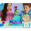 Plastová sada Kinetic Sand Kufřík Squish Motion 3 písky + příslušenství