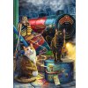Puzzle 1000 Magic Collection Witch Express Cats Trefl Lisa Parker 12+