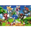 Trefl Puzzle 160 dílků Sonic a přátelé barevná skládačka pro nejmenší