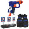 Nerf N-Strike Jolt A0707 + elektronický terč 3 cíle + vesta