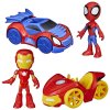 Marvel Spidey a jeho úžasní přátelé Sada Figurka Iron Man s vozidlem F3922 + Spidey s vozidlem F19440
