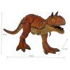Figurka dinosaura Carnotaurus s pohyblivou tlamou