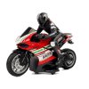 Sportovní motocykl 2,4G dálkově ovládaný závodník Dosah 35 m červený