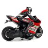 Sportovní motocykl 2,4G dálkově ovládaný závodník Dosah 35 m červený