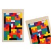 Dřevěné logické puzzle 40 dílků