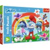 Trefl Puzzle Maxi 24 dílků Den šmoulů The Smurfs