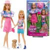 Barbie Set Kolekce Barbie and Stacie to the Rescue + zvířátka a příslušenství