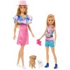 Barbie Set Kolekce Barbie and Stacie to the Rescue + zvířátka a příslušenství