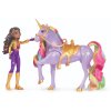 Unicorn Academy set figurek Sophia & Wildstar, dívka a jednorožec se světlem + doplňky