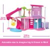 Barbie, Mini BarbieLand, Mini Domek snů pro panenky + mini panenka a příslušenství