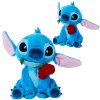 Disney Lilo a Stitch - Plyšák Stitch s růží (25 cm) Valentýn
