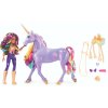 Unicorn Academy - Set panenka Sophia & Wildstar, dívka a jednorožec se světlem + příslušenství