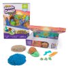 Set na hraní Kinetic Sand – Kinetický písek Project Planet Mořští želvy