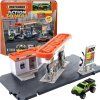 Matchbox Action Drivers Čerpací Stanice + auto Questor
