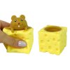 Squishy Cheese Mouse Squishy Sensory Mouse Pop It