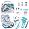 Malý doktor - lékařská sada v kufříku, světla a zvuky, modrá
