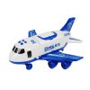 Policejní skládací letadlo s auty 1:64 se světly a zvuky