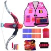 Nerf Rebelle Kuš Crossbow Růžovo-Černá B0864221 + Růžová Vesta Girl Power
