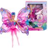 Panenka Barbie Víla Sada 2v1 Šaty s pohyblivými křídly