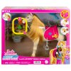 Barbie Sada s interaktivním koněm Tornado Barbie Mysteries Velký jezdecký hon + doplňky