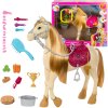 Barbie Sada s interaktivním koněm Tornado Barbie Mysteries Velký jezdecký hon + doplňky