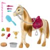 Barbie Sada s interaktivním koněm Tornado Barbie Mysteries Velký jezdecký hon + doplňky
