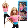 Mattel Barbie Made to Move Blondýnka – růžový top DHL82