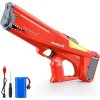 Elektrická Vodní Pistole Shark červená 2131 + Vodní Bomby Nerf