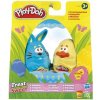 Play-Doh Plastelína Velikonoční razítka růžová a fialová + modrá a žlutá  –