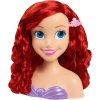 Panenka Hlava na česání a úpravu vlasů Princezna Disney Malá Mořská víla Arielka + doplňky