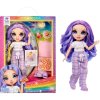 Rainbow High Junior panenka Violet Willow Pajama Party 503705