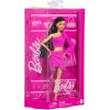 Barbie Sběratelská panenka Deluxe Style brunetka v růžových šatech