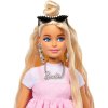 Barbie Sběratelská Panenka Deluxe Style Blondýnka v Růžových Šatech Barbiecore