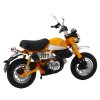 Motorka Retro Klasická Kovová Světla Žlutá 1:12