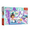 Puzzle 60 dílků - Gabby u bazénu Trefl 17393