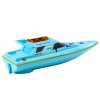 Loď Motorový člun Plovoucí jachta Na baterie Modrá