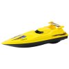Loď Motorový člun Plovoucí jachta Na baterie Žlutá
