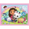 Trefl 2v1 Cat House Gabi Puzzle + paměť 3+ let