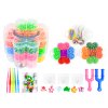 Sada gumiček pro výrobu DIY náramků 4500 kusů