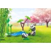 Playmobil – asijská zahrada s pandami, promo set, 111 dílů