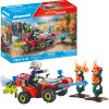 Playmobil Action Heroes – hasičský čtyřkolka v akci, 47 dílů