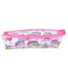 Školní penál Průhledný Jednorožci 20 x 8,5 x 4cm