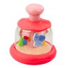 Kolotoč točící se káča s míčky a zvířátky hroch lev opice růžový