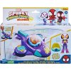 Spidey a Super Kamarádi Webspiner Ghost Spider & Glide Spinner F7254