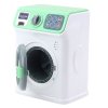 Dětská Pračka Otáčivý Buben Světla Zvuky Bílá Zelená
